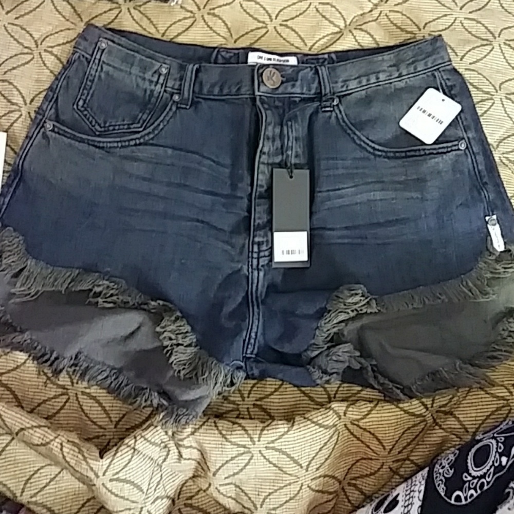 One x Oneteaspoon shorts